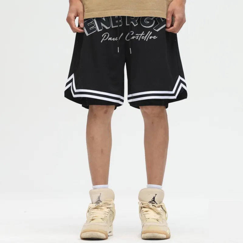 PAUL COSTELLOE Basketball Shorts Unisex-4
