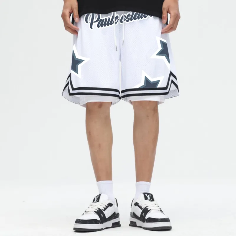 PAUL COSTELLOE Basketball Shorts Unisex-8