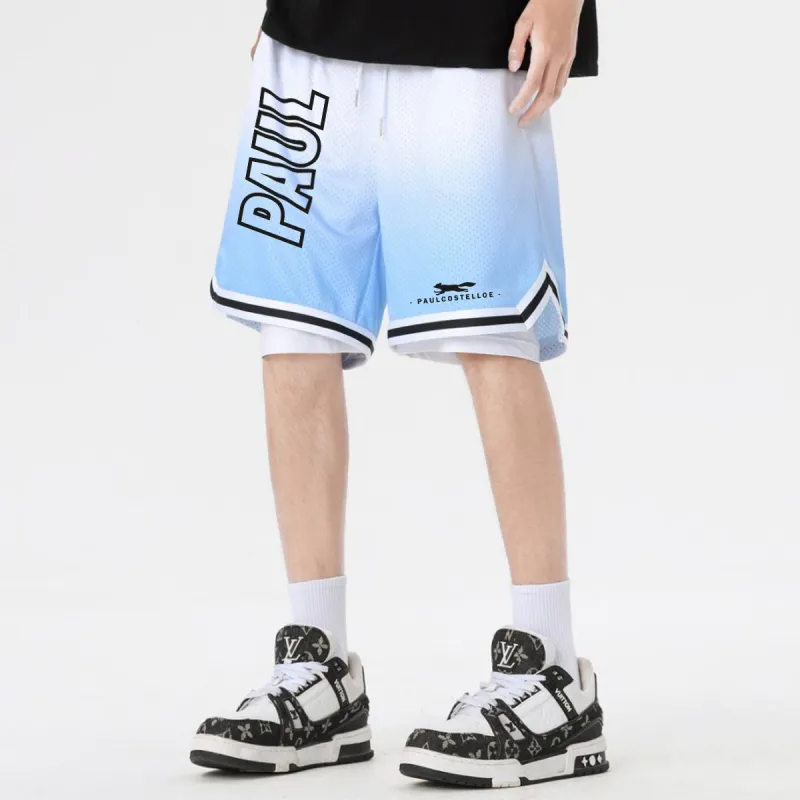PAUL COSTELLOE Basketball Shorts Unisex-16