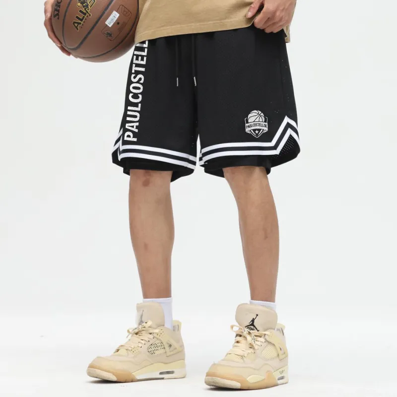 PAUL COSTELLOE Basketball Shorts Unisex-2