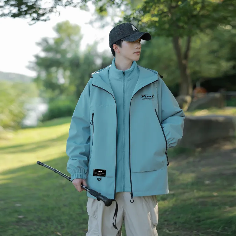 PAUL COSTELLOE Keep Warm From The Wind Windbreaker Jacket Unisex-14