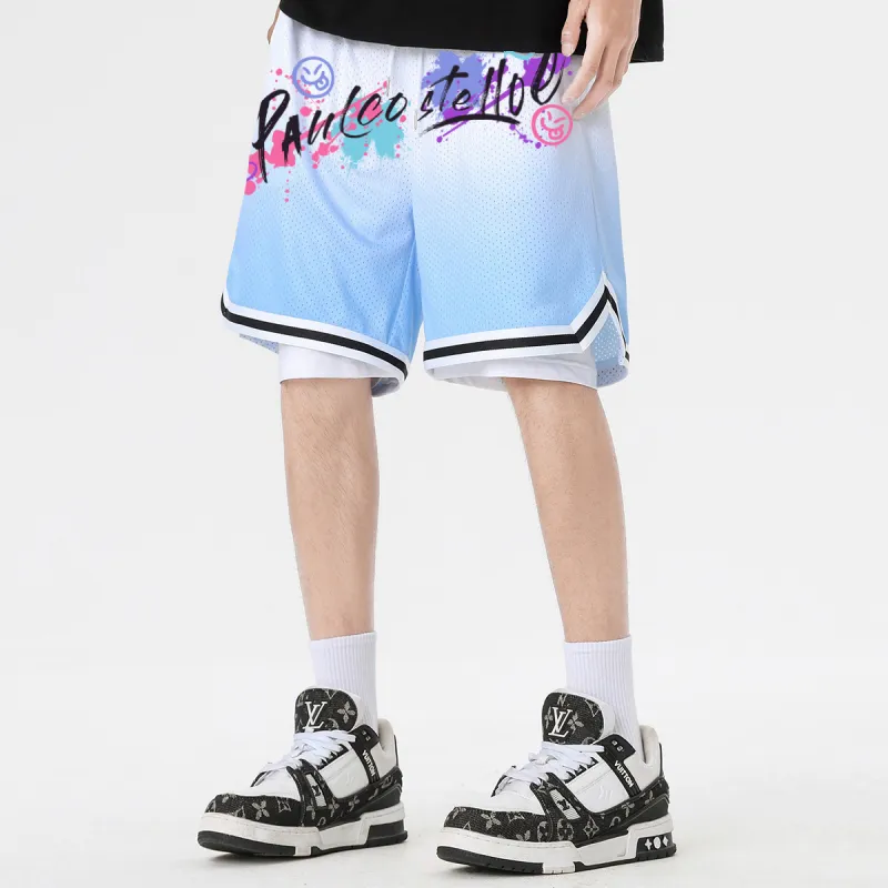 PAUL COSTELLOE Basketball Shorts Unisex-16