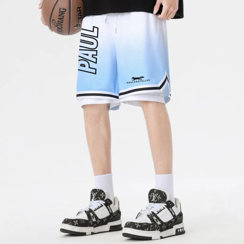PAUL COSTELLOE Basketball Shorts Unisex-15