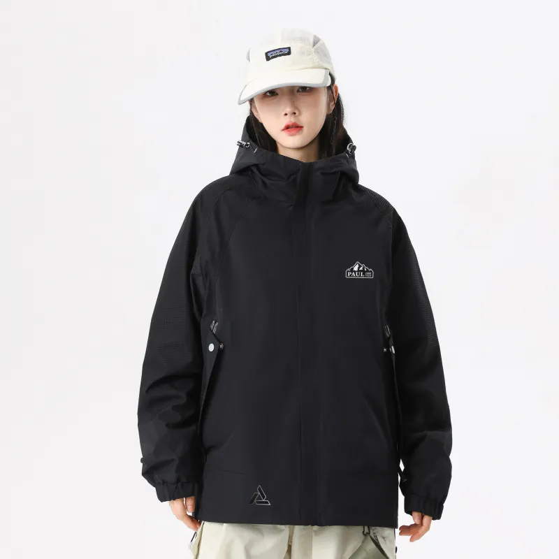 PAUL COSTELLOE Hiking Waterproof And Windproof To Keep Warm Windbreaker Jacket Unisex-2