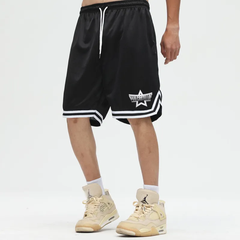 PAUL COSTELLOE Basketball Shorts Unisex-4