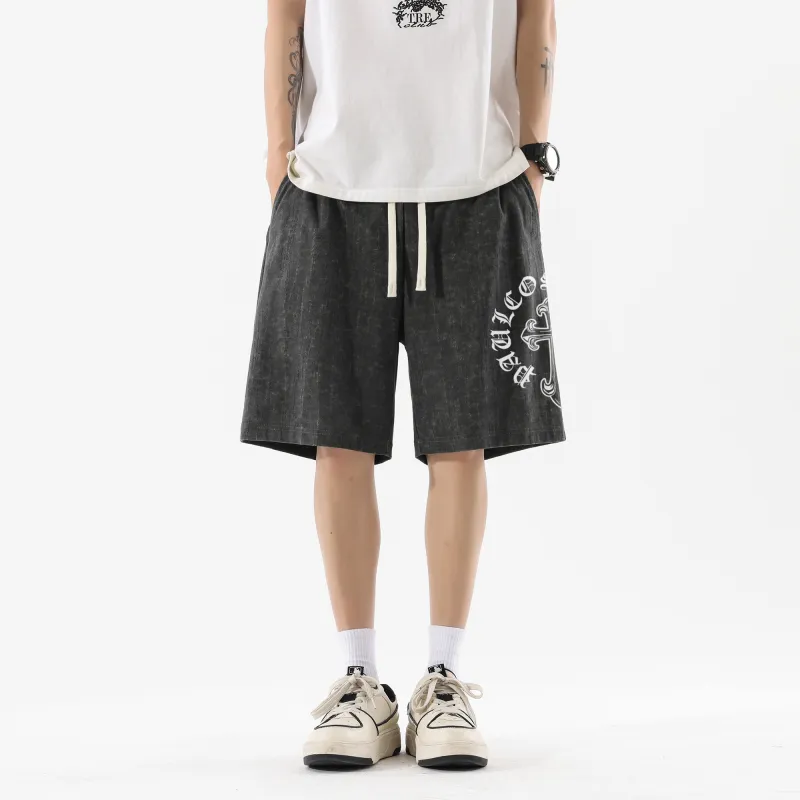PAUL COSTELLOE Casual Shorts Unisex-8