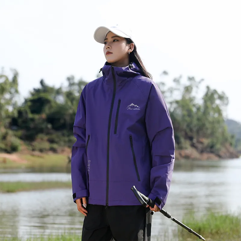 PAUL COSTELLOE Outdoor Hiking Waterproof And Windproof Windbreaker Jacket Unisex-14