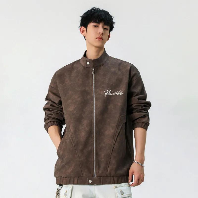 PAUL COSTELLOE Leather Jacket Unisex-14