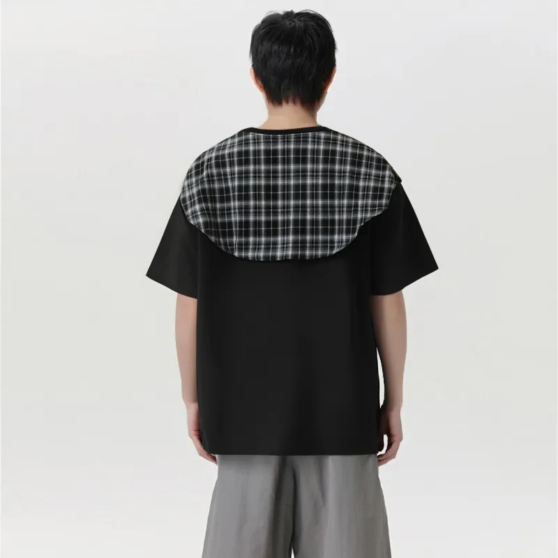 PAUL COSTELLOE T Shirts Unisex Black Shawl Style-3