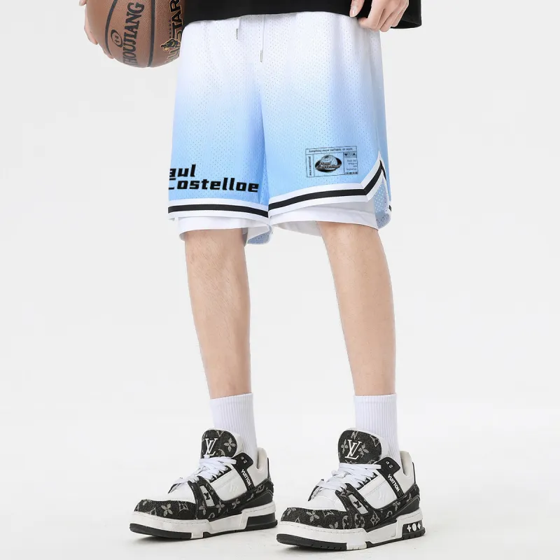 PAUL COSTELLOE Basketball Shorts Unisex-12