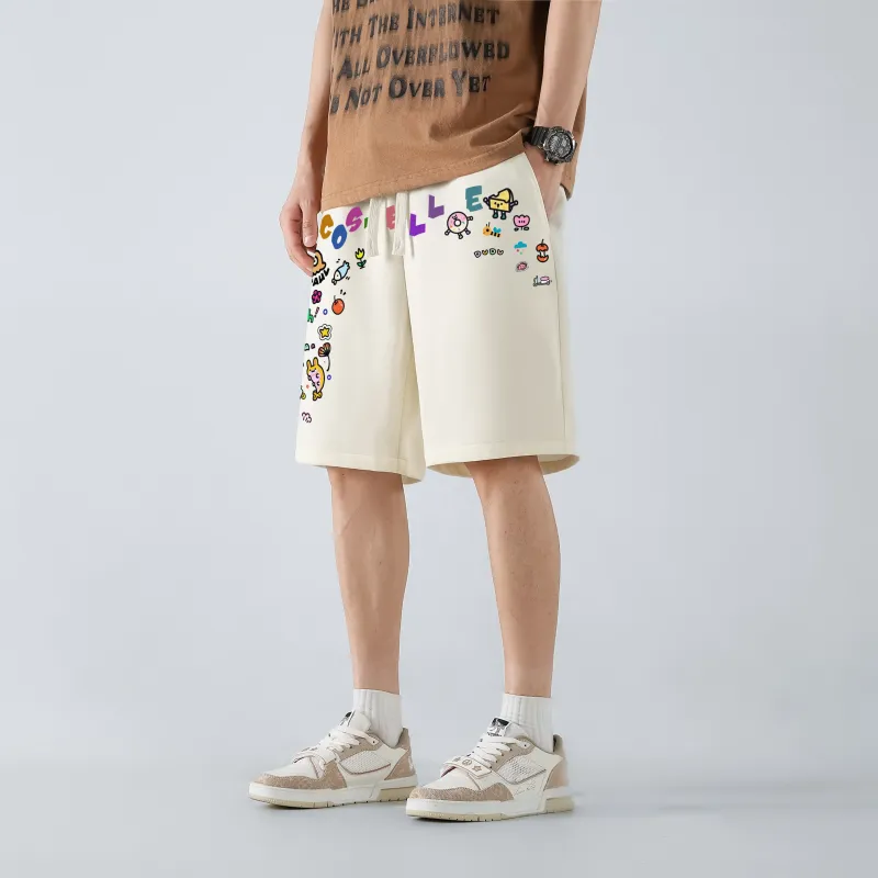 PAUL COSTELLOE Casual Shorts Unisex-13