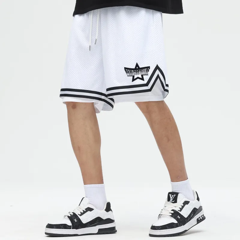 PAUL COSTELLOE Basketball Shorts Unisex-7