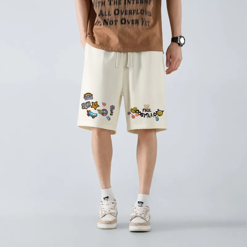PAUL COSTELLOE Casual Shorts Unisex-17