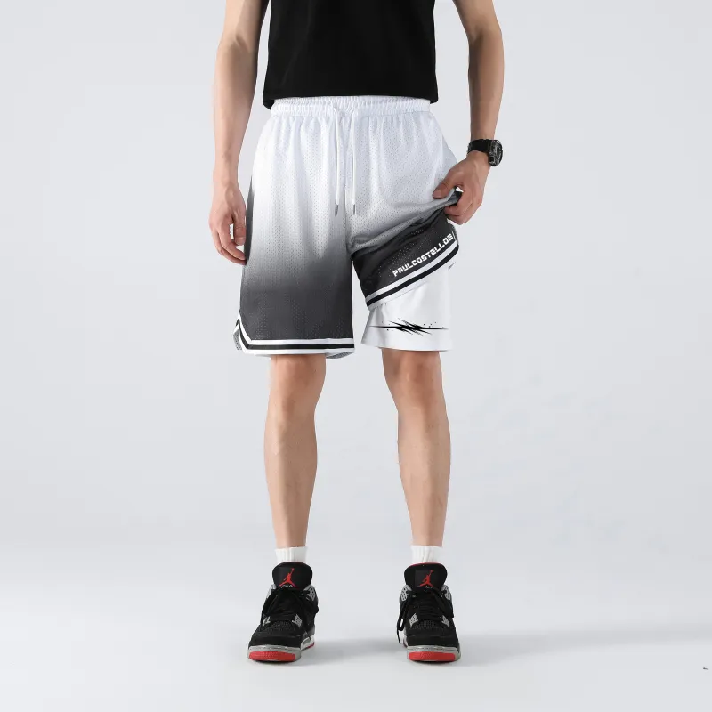 PAUL COSTELLOE Basketball Shorts Unisex-17