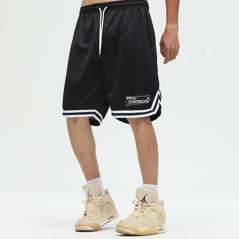 PAUL COSTELLOE Basketball Shorts Unisex-4