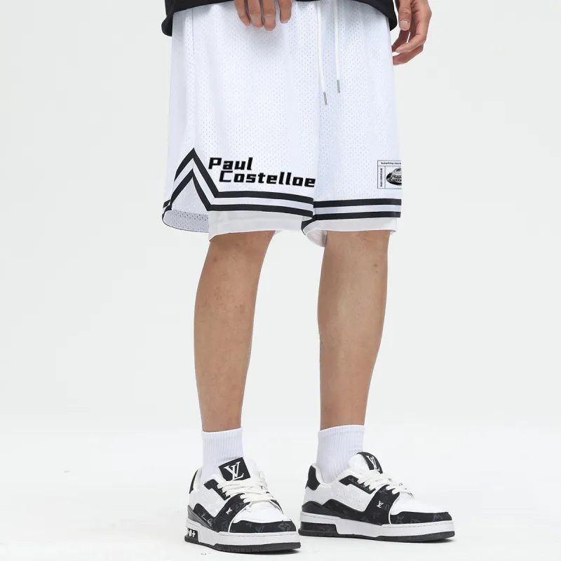 PAUL COSTELLOE Basketball Shorts Unisex-9