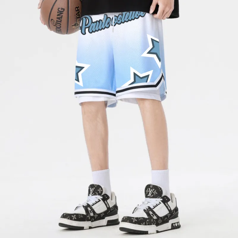 PAUL COSTELLOE Basketball Shorts Unisex-15