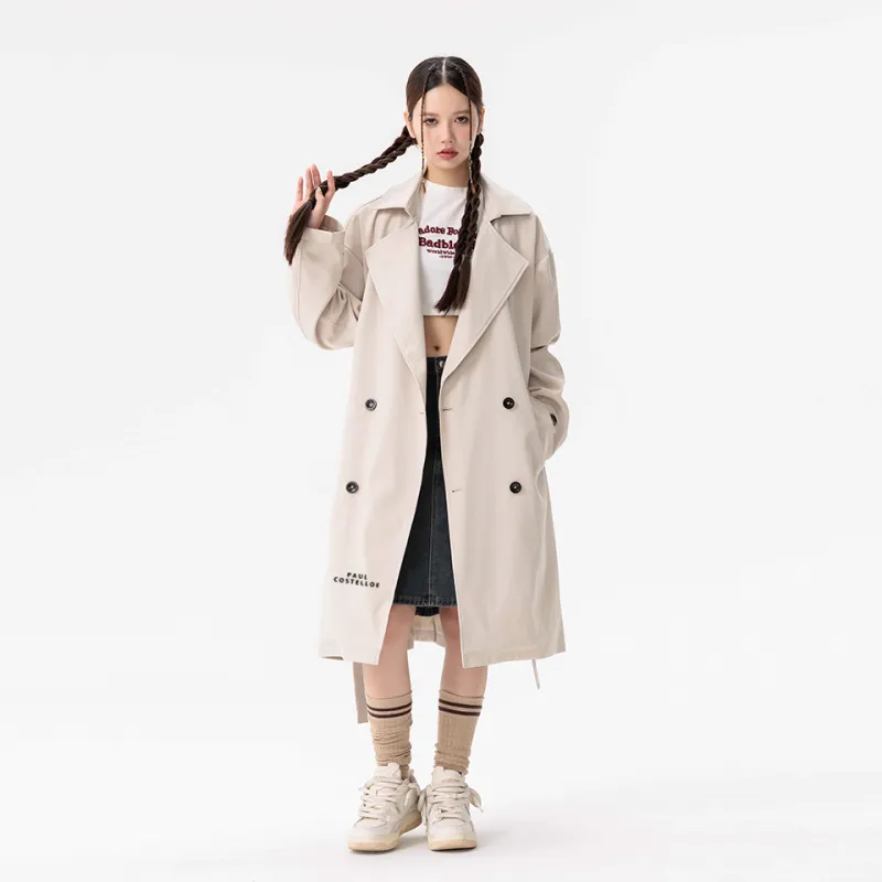 PAUL COSTELLOE Trench Coat Unisex-8