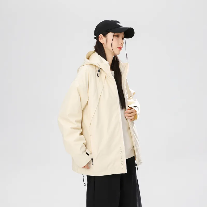 PAUL COSTELLOE Waterproof And Windproof To Keep Warm Windbreaker Jacket Unisex-10