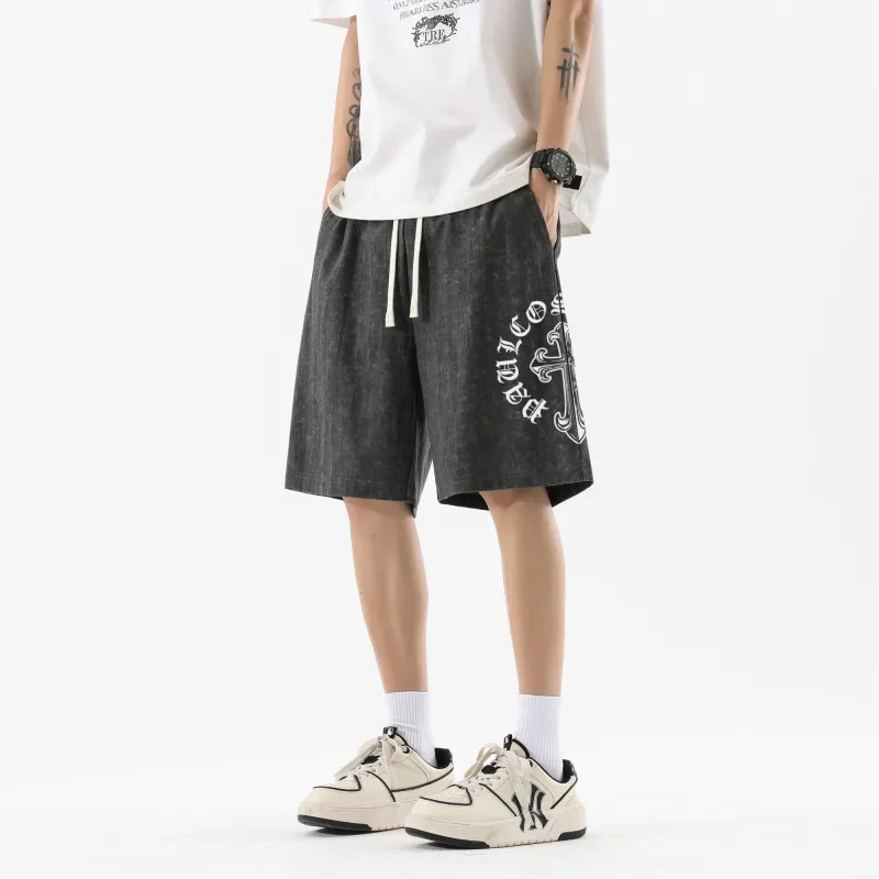 PAUL COSTELLOE Casual Shorts Unisex-7