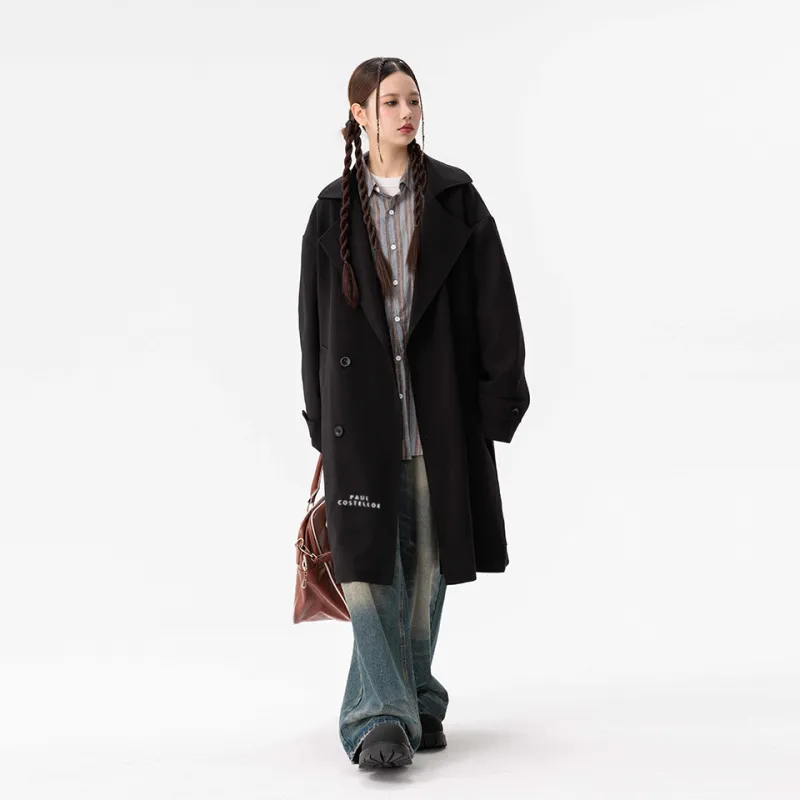 PAUL COSTELLOE Trench Coat Unisex-3