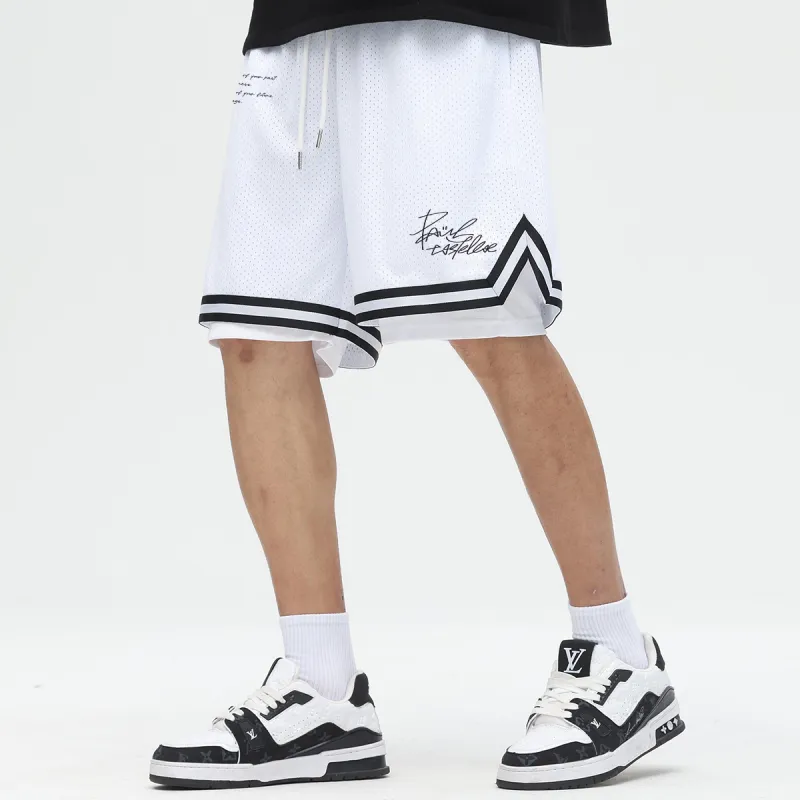 PAUL COSTELLOE Basketball Shorts Unisex-8