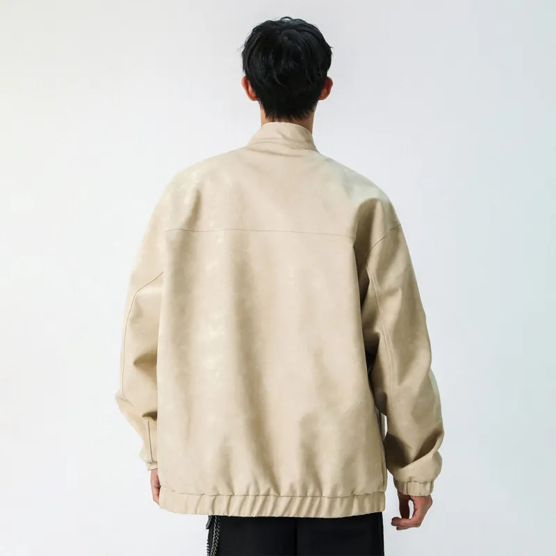 PAUL COSTELLOE Leather Jacket Unisex-8