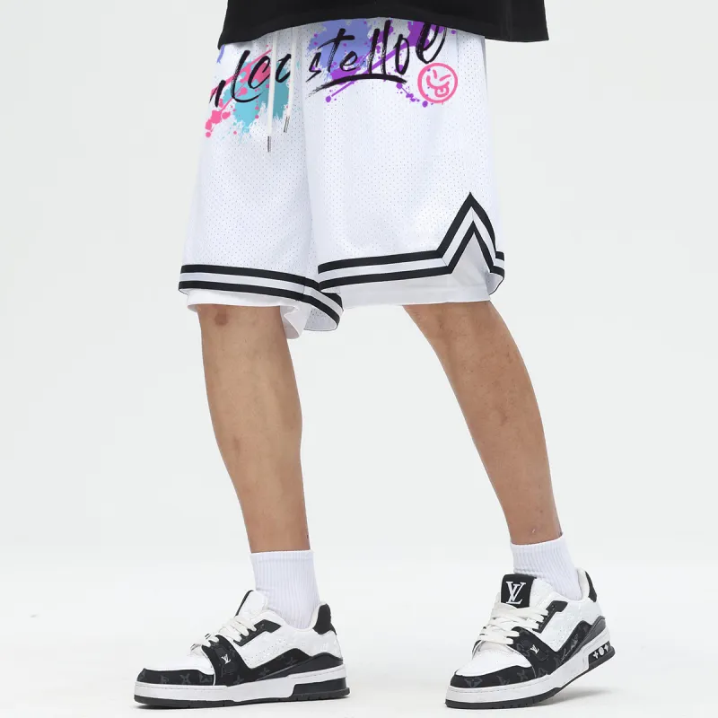 PAUL COSTELLOE Basketball Shorts Unisex-8
