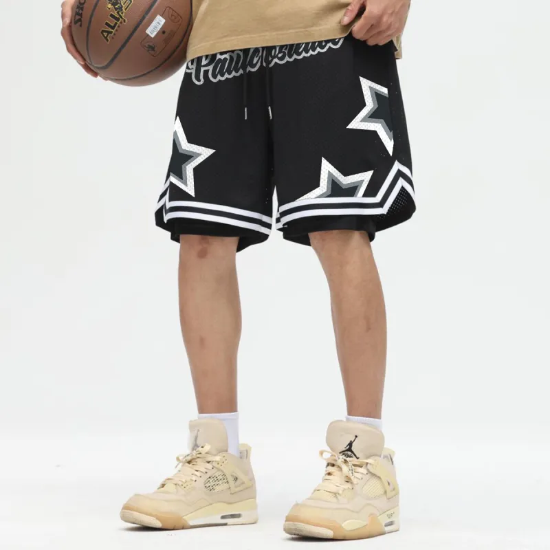 PAUL COSTELLOE Basketball Shorts Unisex-3