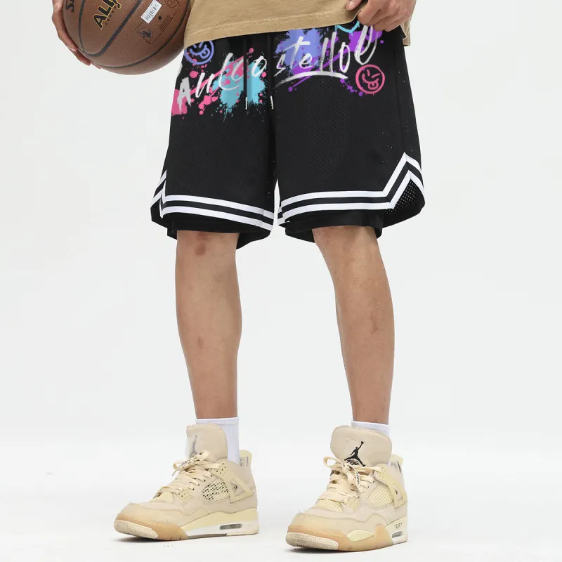PAUL COSTELLOE Basketball Shorts Unisex-2