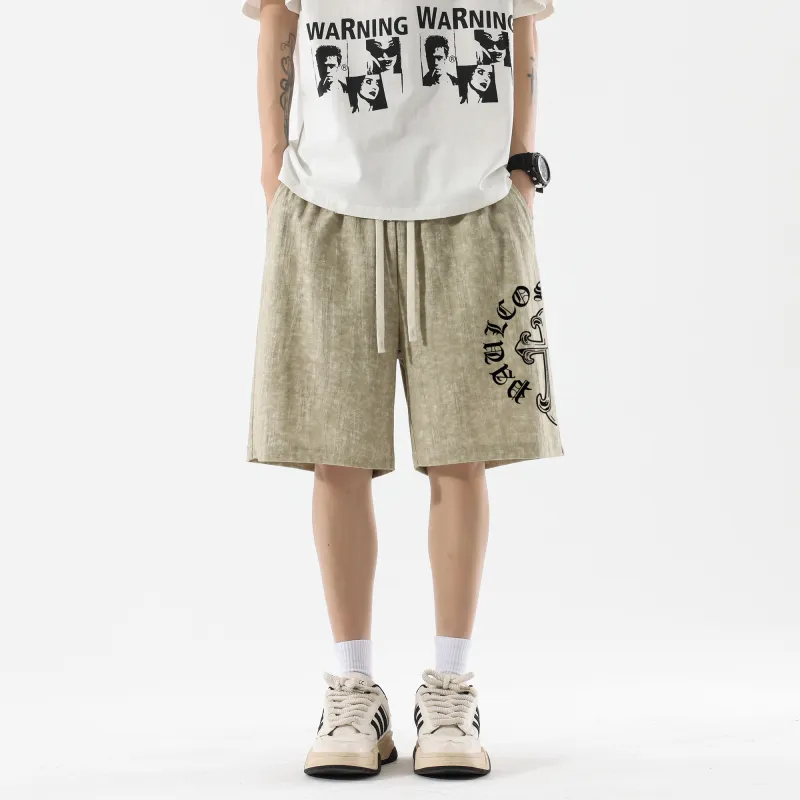 PAUL COSTELLOE Casual Shorts Unisex-13