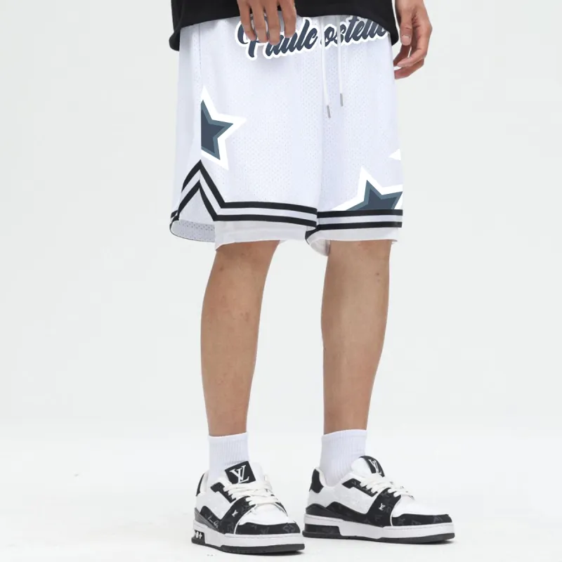 PAUL COSTELLOE Basketball Shorts Unisex-7
