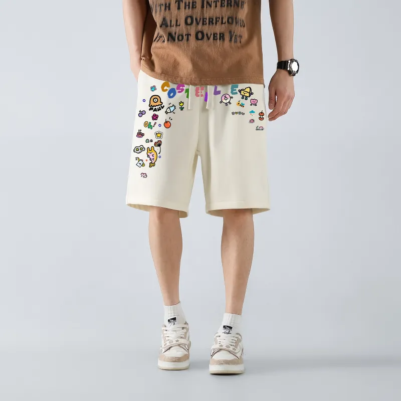 PAUL COSTELLOE Casual Shorts Unisex-12
