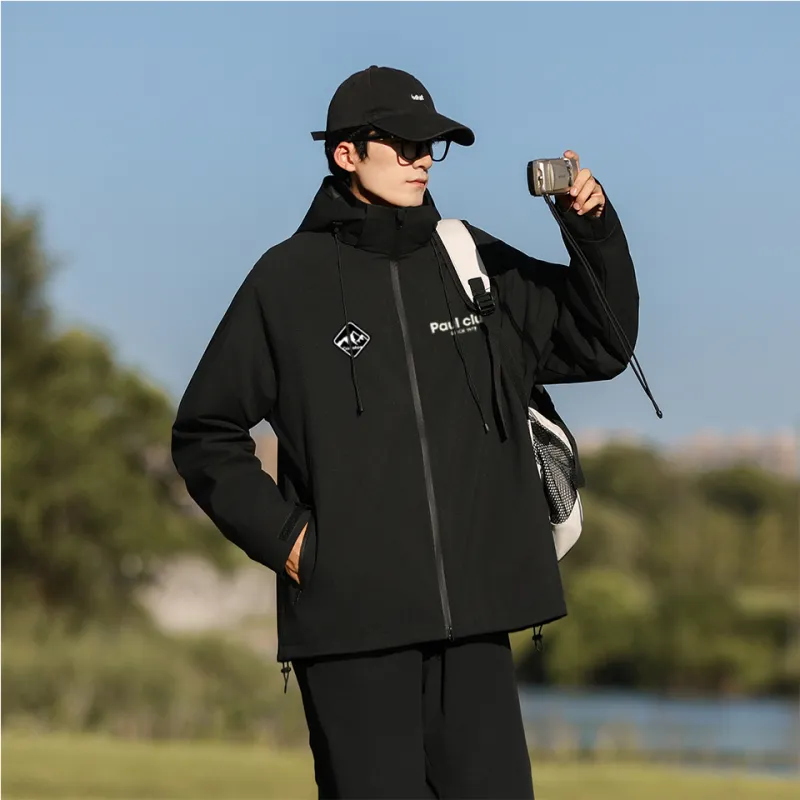 PAUL COSTELLOE Waterproof And Windproof Windbreaker Jacket Unisex-4