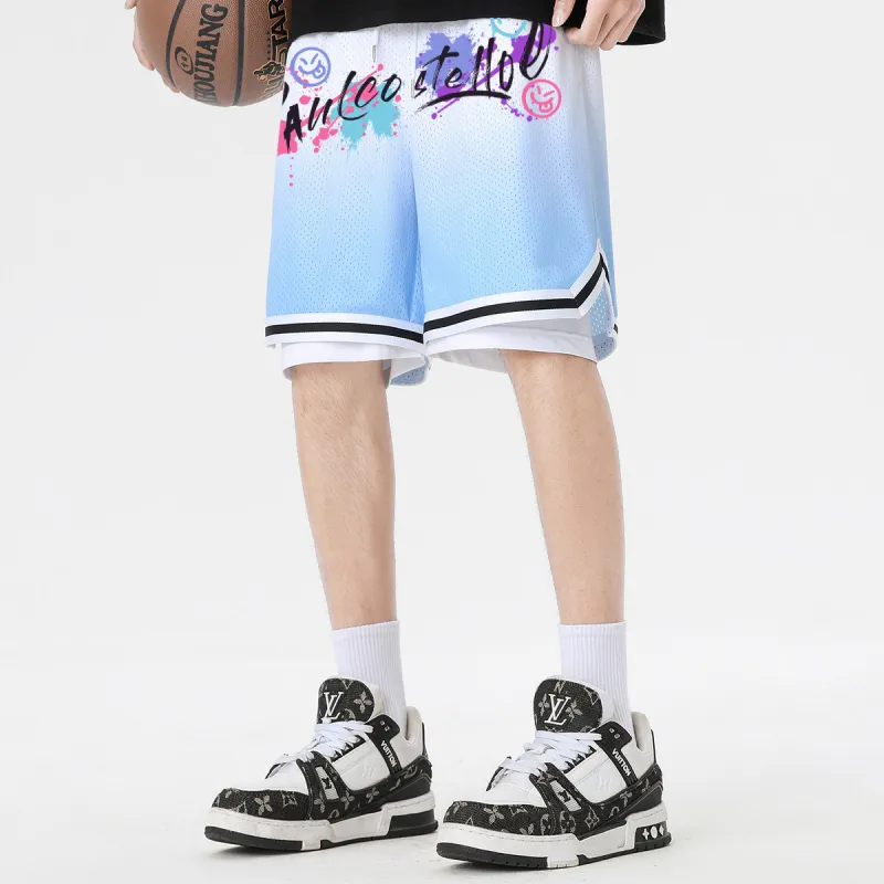 PAUL COSTELLOE Basketball Shorts Unisex-14