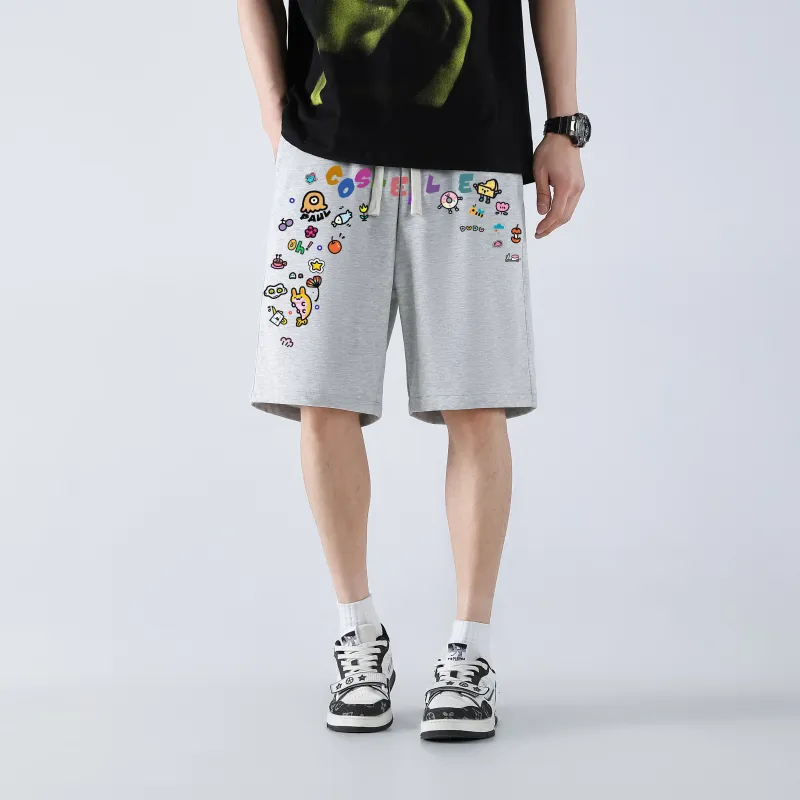 PAUL COSTELLOE Casual Shorts Unisex-7