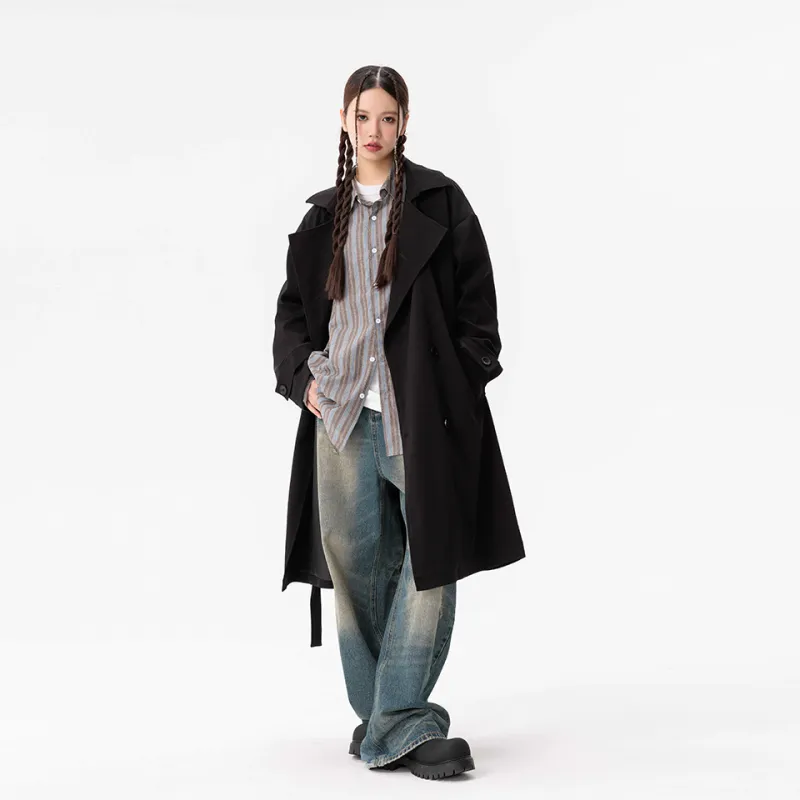 PAUL COSTELLOE Trench Coat Unisex-4
