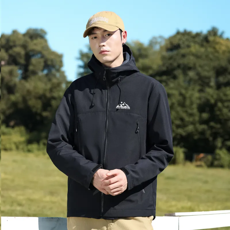 PAUL COSTELLOE Windbreaker Jacket Unisex-4