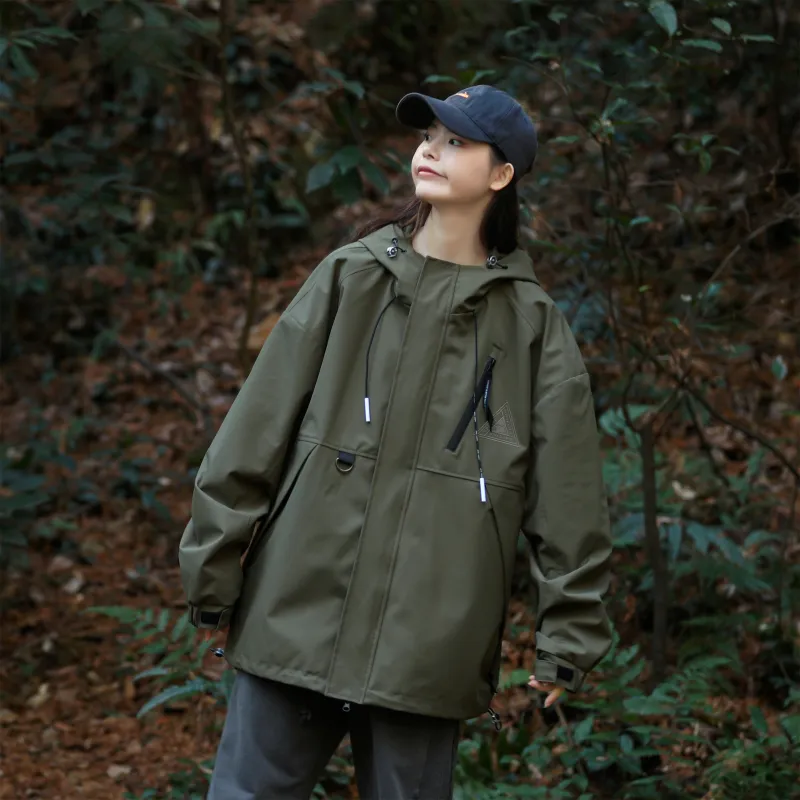 PAUL COSTELLOE Waterproof And Windproof To Keep Warm Windbreaker Coats Unisex-7