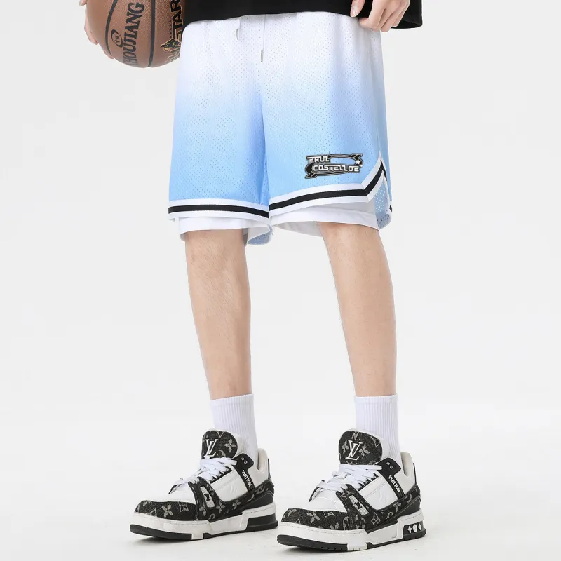 PAUL COSTELLOE Basketball Shorts Unisex-12