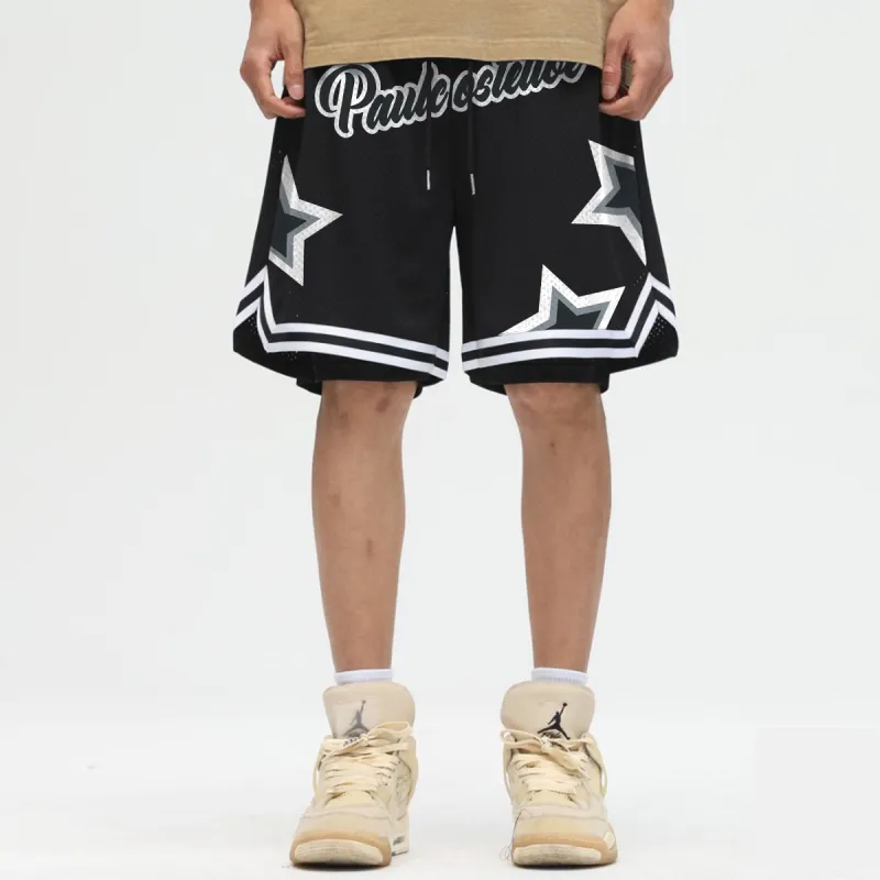 PAUL COSTELLOE Basketball Shorts Unisex-4