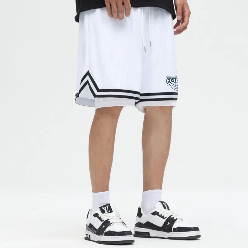 PAUL COSTELLOE Basketball Shorts Unisex-7