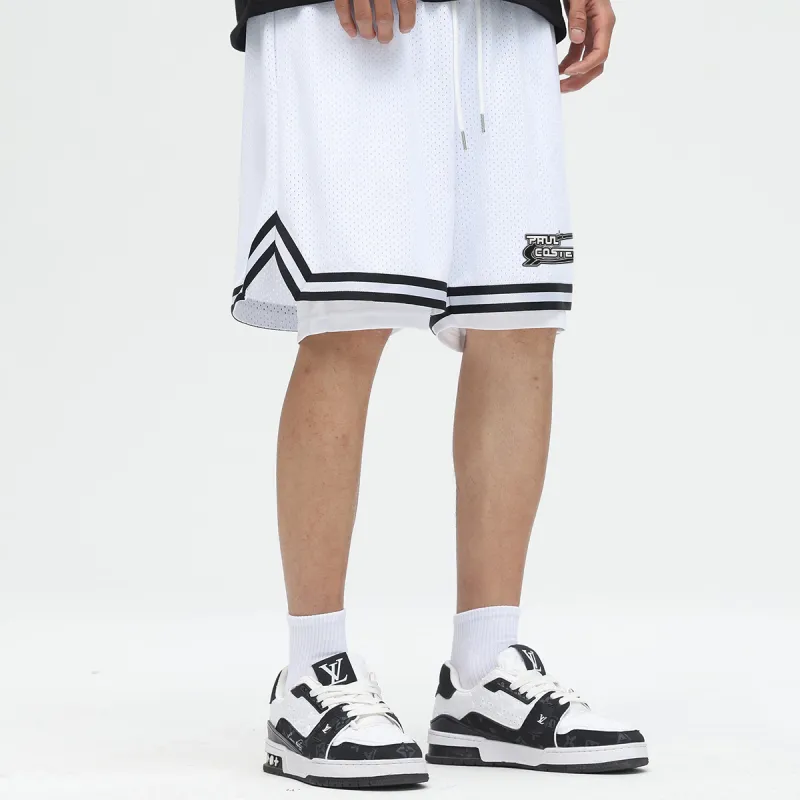 PAUL COSTELLOE Basketball Shorts Unisex-9