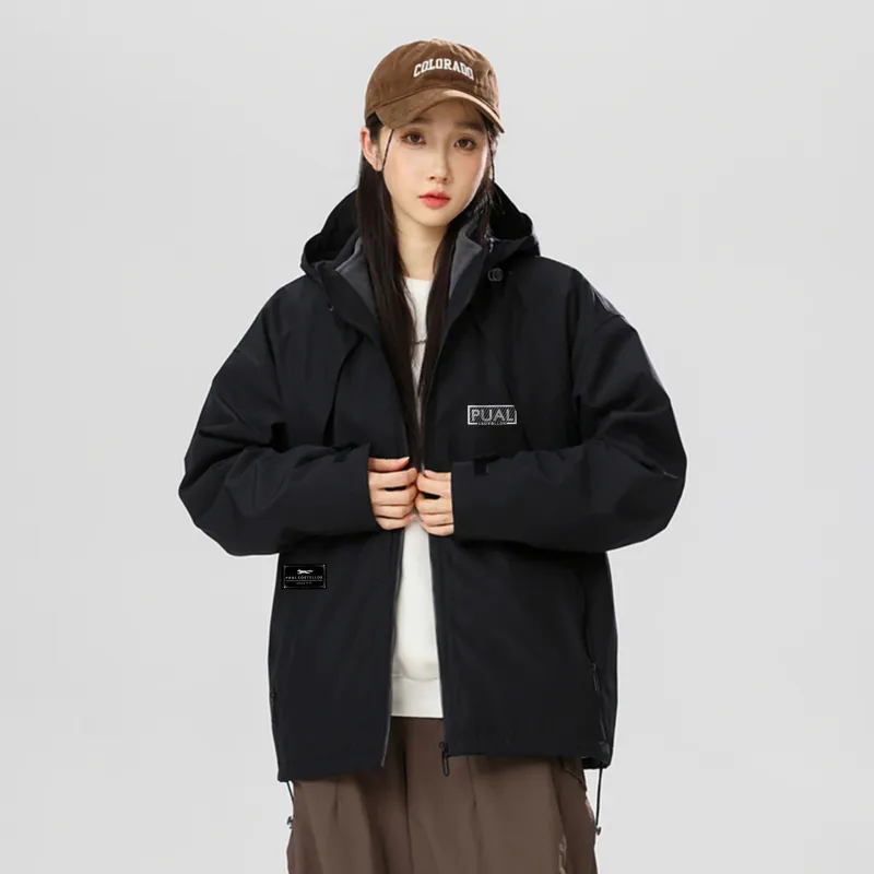 PAUL COSTELLOE Waterproof And Windproof To Keep Warm Windbreaker Jacket Unisex-3