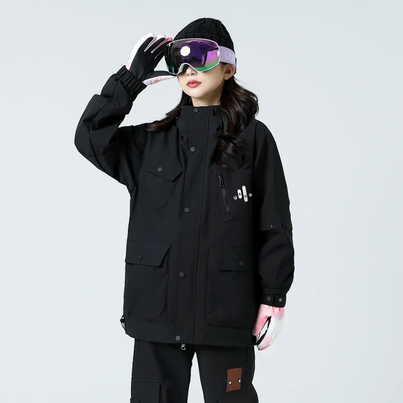 PAUL COSTELLOE Urban Living/Travel/Commuting Keep Warm From The Wind Windbreaker Jacket Unisex-3