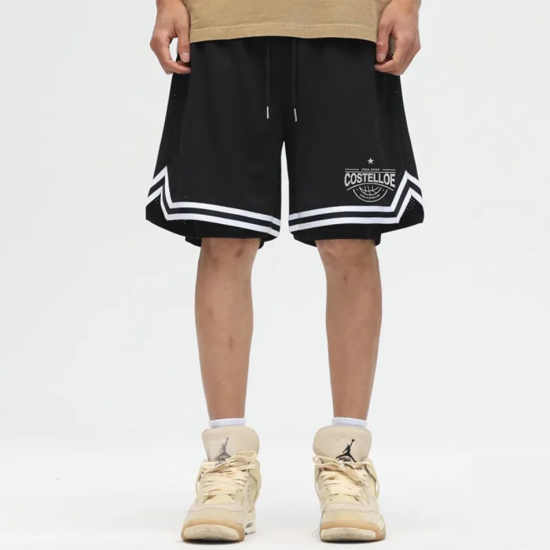 PAUL COSTELLOE Basketball Shorts Unisex-4