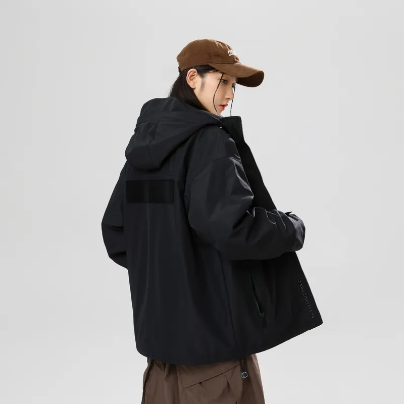 PAUL COSTELLOE Waterproof And Windproof To Keep Warm Windbreaker Jacket Unisex-5