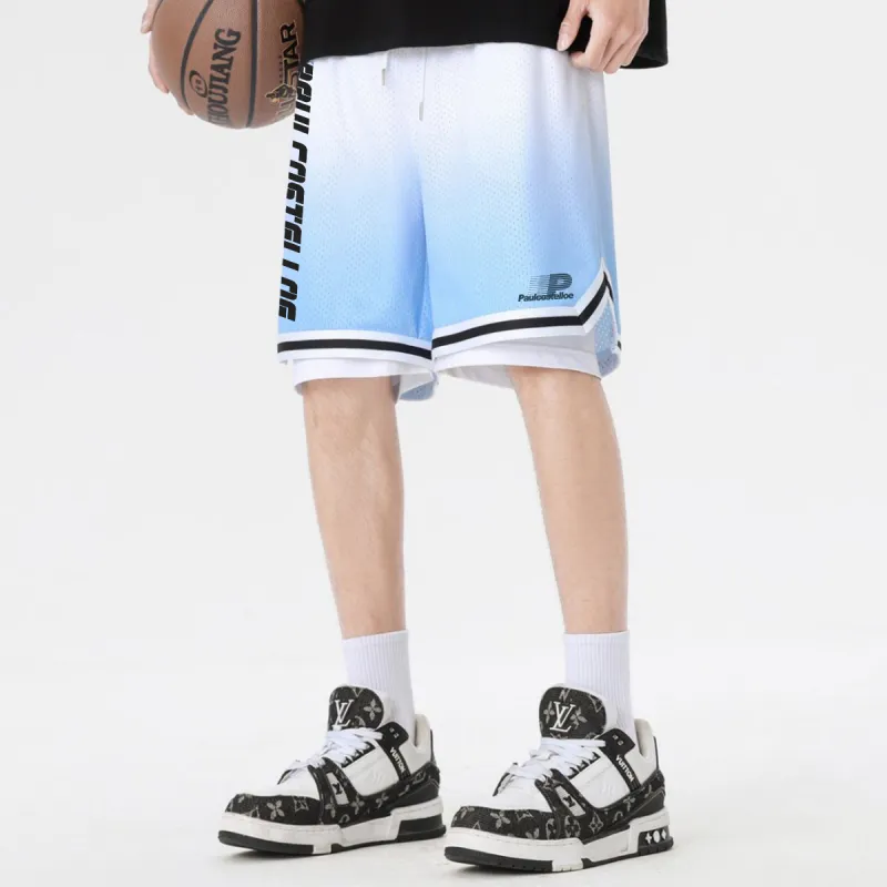 PAUL COSTELLOE Basketball Shorts Unisex-14