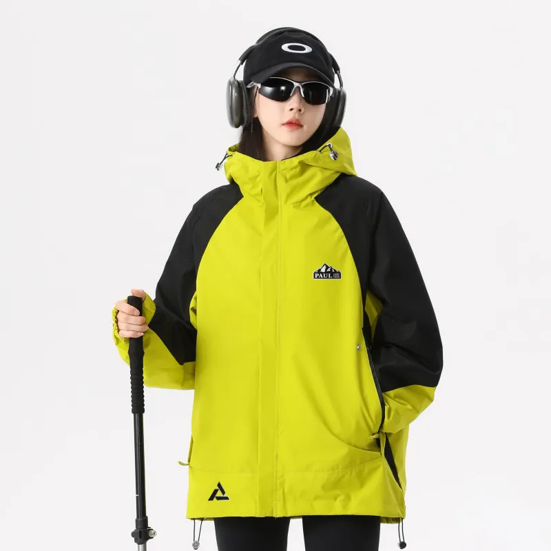 PAUL COSTELLOE Hiking Waterproof And Windproof To Keep Warm Windbreaker Jacket Unisex-14