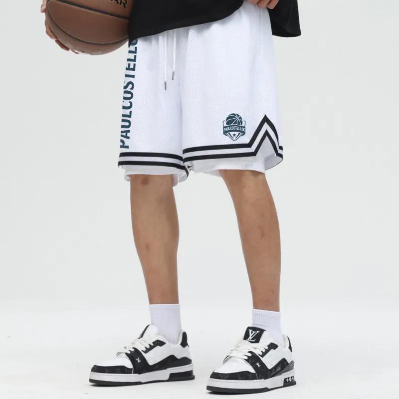 PAUL COSTELLOE Basketball Shorts Unisex-8